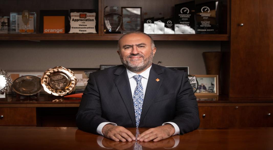 الدكتور أيمن أميري نائب الرئيس التنفيذي للقطاع التكنولوجي بشركة أورنج مصر