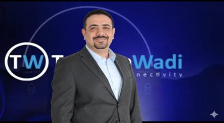 المهندس وائل حلاوة، المدير التنفيذي لشركة TelecomWadi