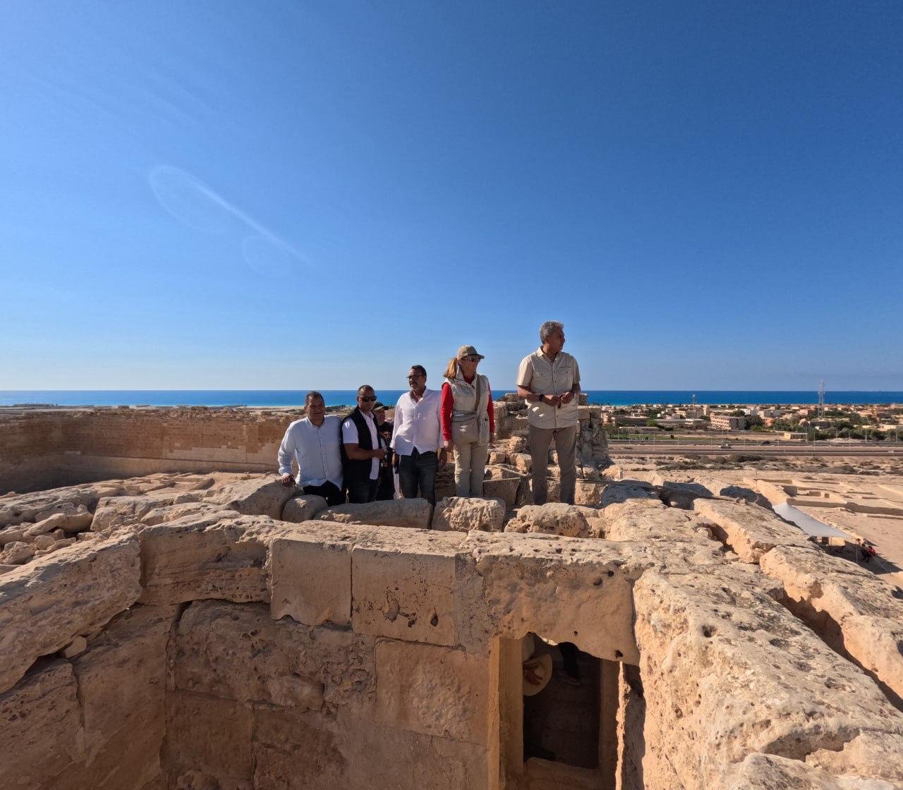 مارينا العلمين الأثرية بالساحل الشمالي الغربي