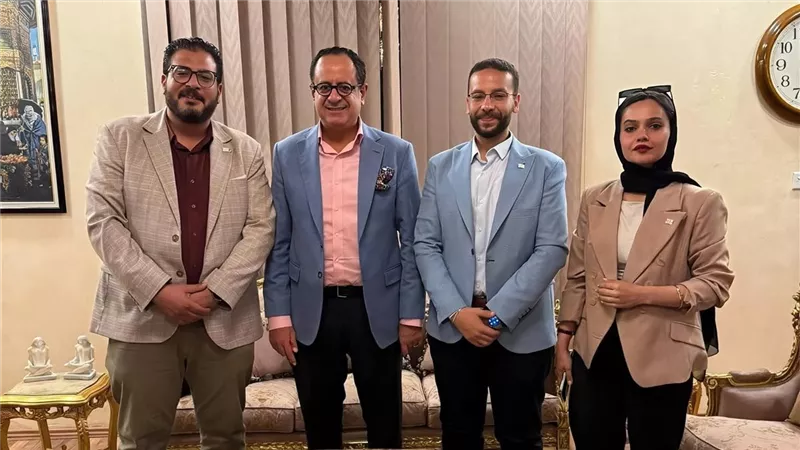 NTG Clarity فى ضيافة سفير مصر لدى العراق